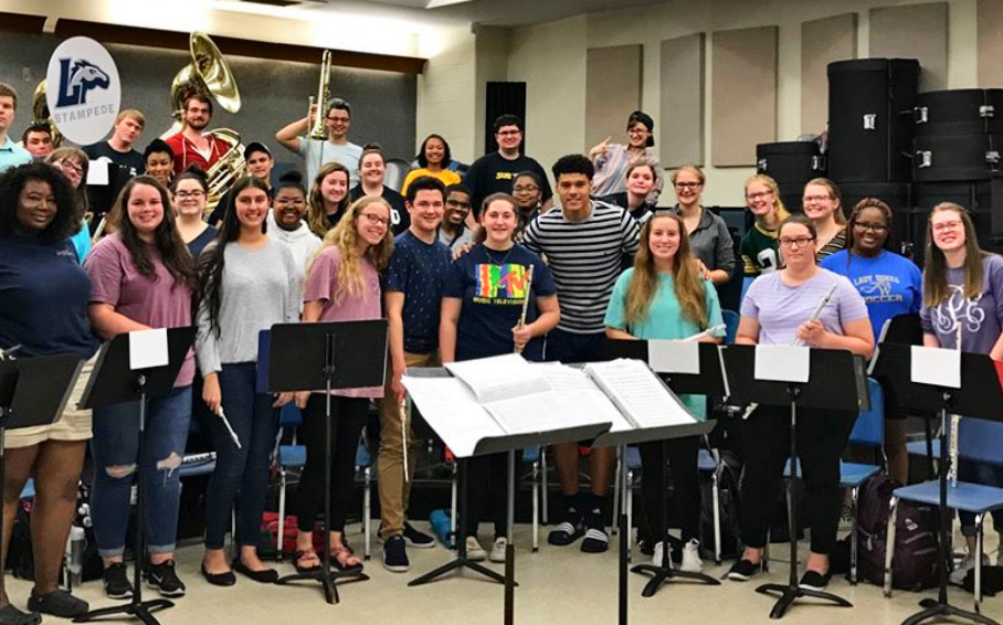 Life Savers and Pep Band Players